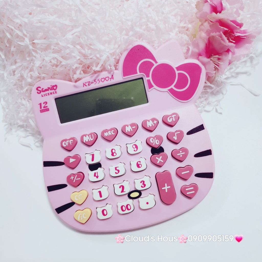 Máy Tính Hello Kitty KT-5500A (lớn)