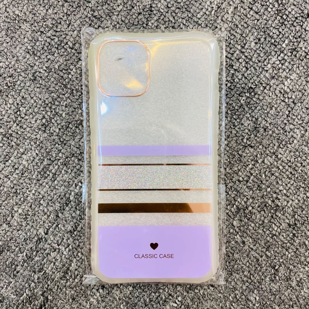Case Ốp điện thoại iPhone Màu Basic Classic Case Kim tuyến Chống ố