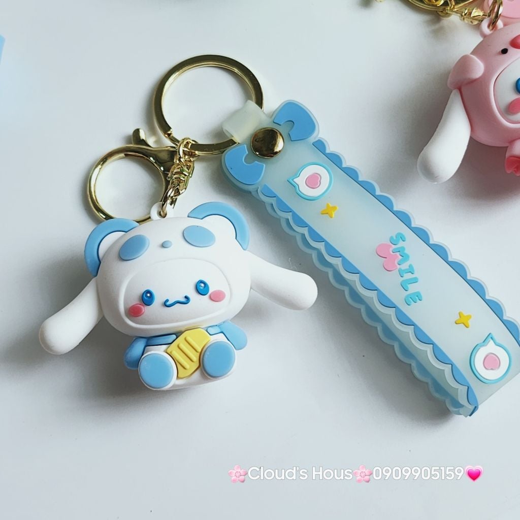 Móc Khóa Thỏ Cinnamoroll Cosplay