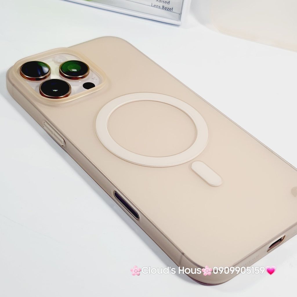 Case Ốp điện thoại iPhone Switcheasy Ultra Slim Nhám Lụa Siêu Mỏng Magsafe 0.35mm 16/Plus/Pro/Promax