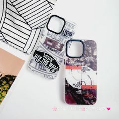 Case Ốp điện thoại iPhone Nhám Vans & The North Face iPhone X/Xs/XSM/11/12/13/14/15/Plus/Pro/Promax