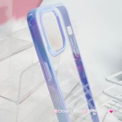 Case Ốp điện thoại iPhone X&M Trong viền hologram bóng iPhone 14Promax/ 15Promax (5 mẫu)