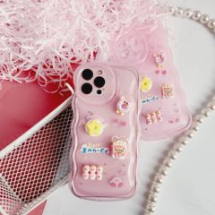 Case Ốp điện thoại iPhone Phao trong Viền gợn sóng icon nổi iPhone 11/12/13/14/Pro/Promax