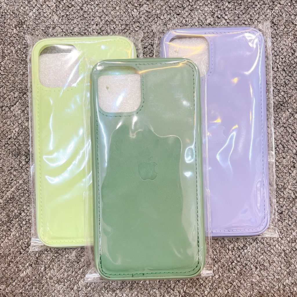 Case Ốp điện thoại iPhone Chất da Basic Pastel