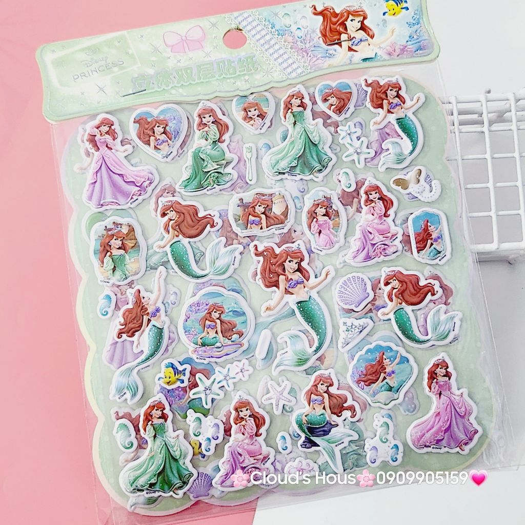 Sticker Disney 3D nổi