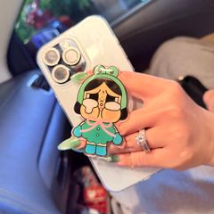 Case Ốp điện thoại iPhone Trong Crytal Magsafe Xanh Mint Pastel Case iPhone 12/13/14/15/16/Pro/Promax