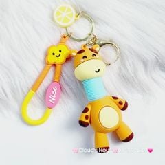 Móc Khóa Động Vật Cổ Dài Hài Hước Nice