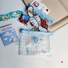 BÓP Ví Mini Trong Suốt In Hình Kute Sanrio Chính Hãng