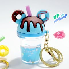 MÓC KHÓA Ly Kem Jelly Nước Mát Lạnh Bling Bling