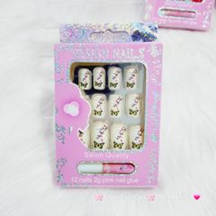 Bộ Móng Giả 12 móng nhiều mẫu -Nail