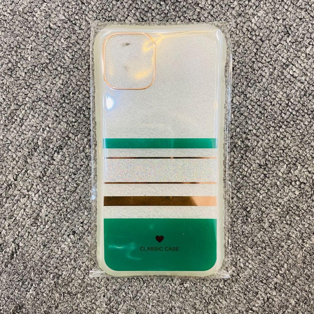 Case Ốp điện thoại iPhone Màu Basic Classic Case Kim tuyến Chống ố