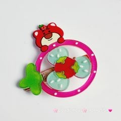 Kẹp tóc Lotso Gấu Dâu