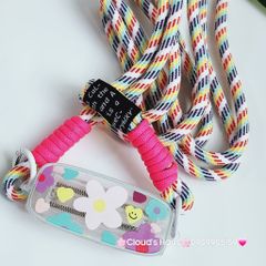 Dây Dù ĐEO chéo kèm thanh KẸP giữ điện thoại hoạt hình kute