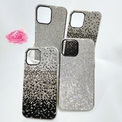 Case Ốp điện thoại iPhone Đính đá Ombre Bling bling sang chảnh iPhone 11/12/13/14/Pro/Promax