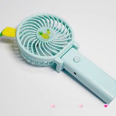 Quạt Cầm Tay Trái Cây & Con Thú Icon Nổi 1 màu
