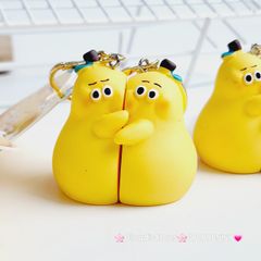 Móc Khóa Trái Chuối Đôi