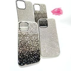 Case Ốp điện thoại iPhone Đính đá Ombre Bling bling sang chảnh iPhone 11/12/13/14/Pro/Promax
