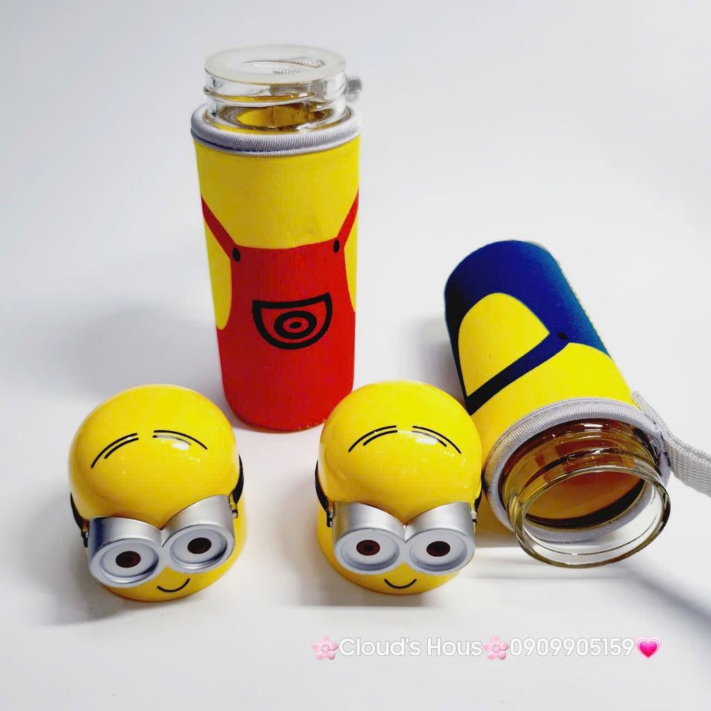 Bình Nước Thủy tinh Minions