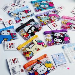 BÓP Ví Mini Trong Suốt In Hình Kute Sanrio Chính Hãng