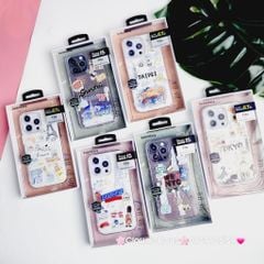 Case Ốp điện thoại iPhone Switcheasy Chính Hãng Trong Stickers Du Lịch iPhone 15Promax