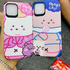 Case Ốp điện thoại iPhone Con thú dễ thương Pang Chi nhám da