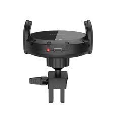Kẹp điện thoại/Sạc nhanh không dây Kẹp giàn lạnh Xe hơi Sạc Điện Thoại Không Dây Trên Ô Tô HOCO CA35 Plus 10W Kiêm Giá Đỡ