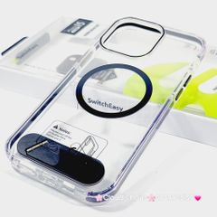 Case Ốp điện thoại iPhone SwitchEasy Trong Magsafe Chống dựng iPhone 16/Pro/Promax