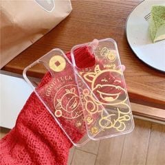 Case Ốp điện thoại iPhone Trong Trâu vàng