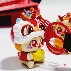 Móc Khóa Rồng Nhỏ Nhựa Bóng TẾT