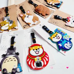 Tag Treo Vali Silicone Luggage Tag Đài Loan