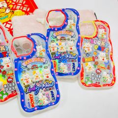 Case Ốp điện thoại iPhone Mèo Hologram icon nổi Phao chống Shock iPhone 11/12/13/14/15/Pro/Promax - TẾT