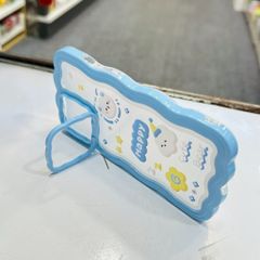 Case Ốp điện thoại iPhone Chống Dựng Viền Gợn Sóng Trong Kute iPhone 12/13/Pro/Promax