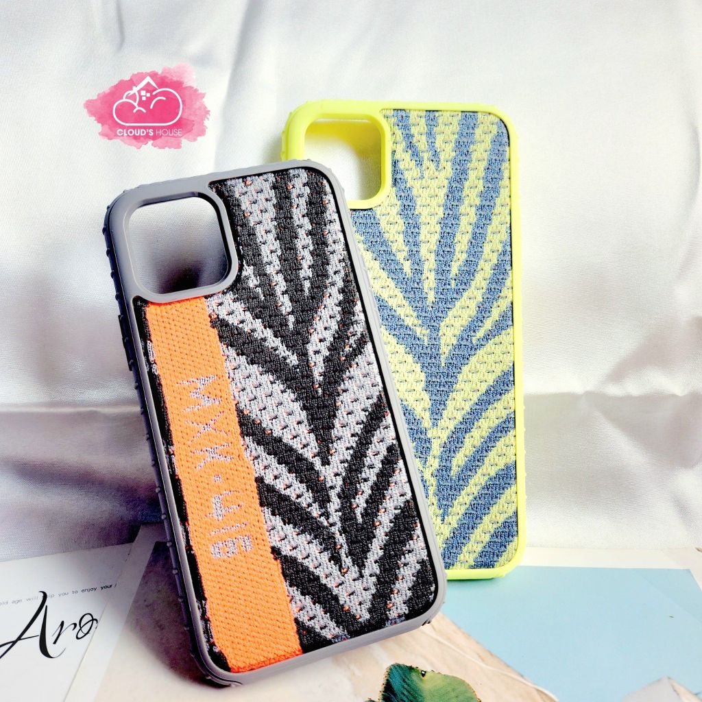 Case Ốp điện thoại MXK-416 Milada Vải Thêu Iphone 11Pro/11Promax (3 màu)