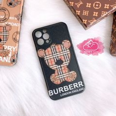 CASE IPHONE Gấu BURBERRY Bóng