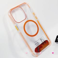 Case Ốp điện thoại iPhone SwitchEasy Trong Magsafe Chống dựng iPhone 16/Pro/Promax