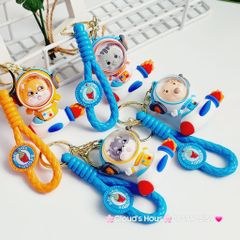 Móc Khoá Con vật tàu lửa Adorable