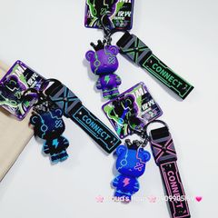 Móc Khóa Gấu Vương Miện Connect