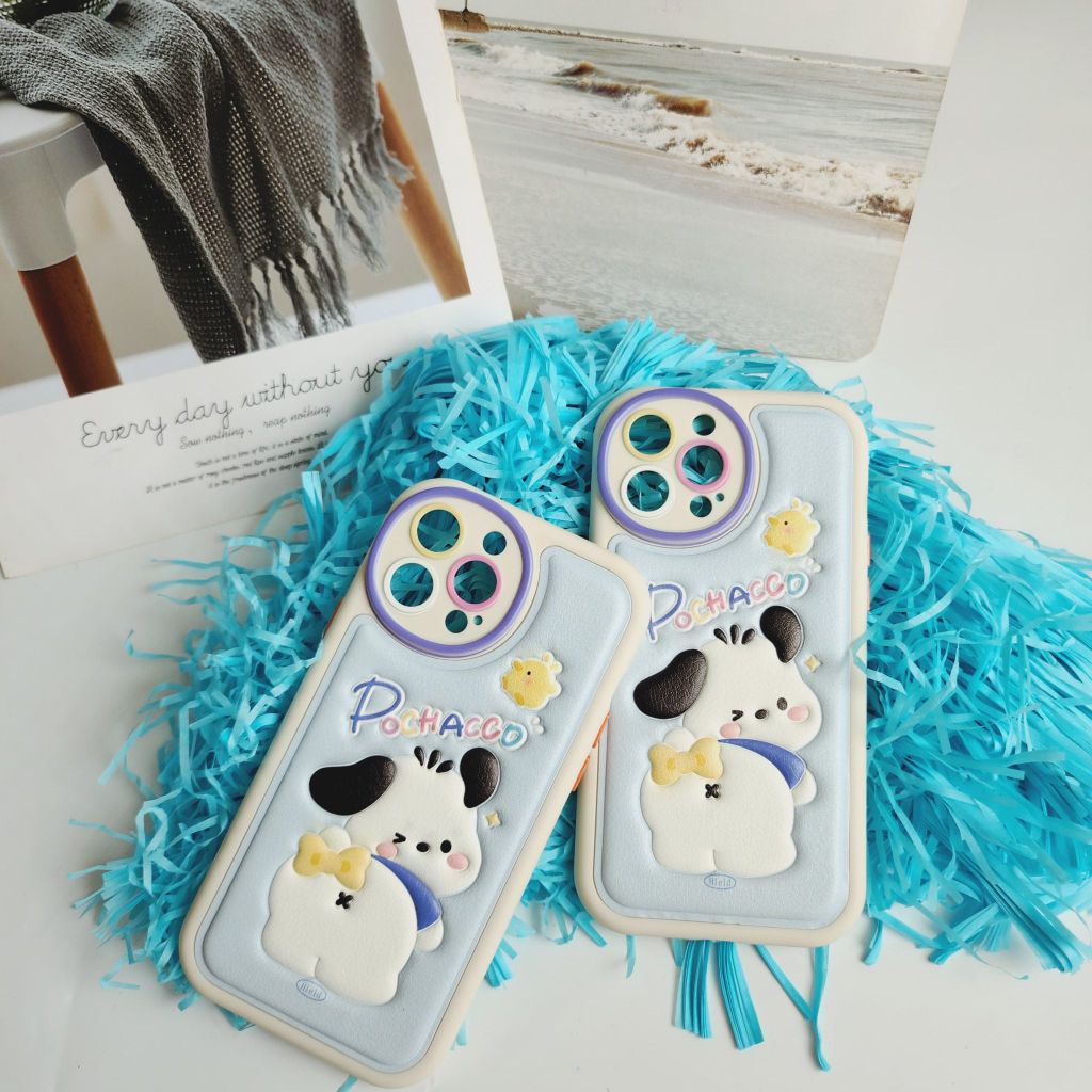 CASE IPHONE NHÁM DA Chó Pochacco SIÊU KUTE QUAY MÔNG