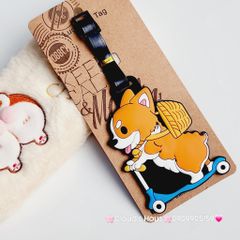 Tag Treo Vali Silicone Luggage Tag Đài Loan