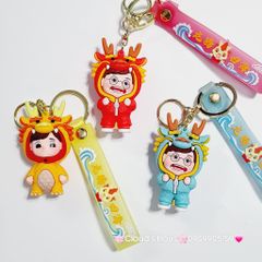 Móc Khóa Cậu Bé Cosplay Rồng TẾT