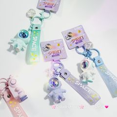 Móc Khóa Phi Hành Gia Lùn Có Đèn Led Space