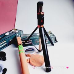 Gậy Selfie kết nối Bluetooth có Đèn và chân Tripod JC-18H