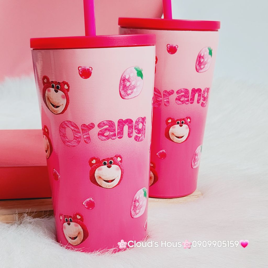 Tổng hợp Ly Giữ Nhiệt Gấu Dâu Lotso