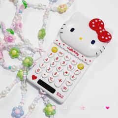 Máy Tính Hello Kitty Mini Cầm Tay (3 màu) - kèm dây charm KT966
