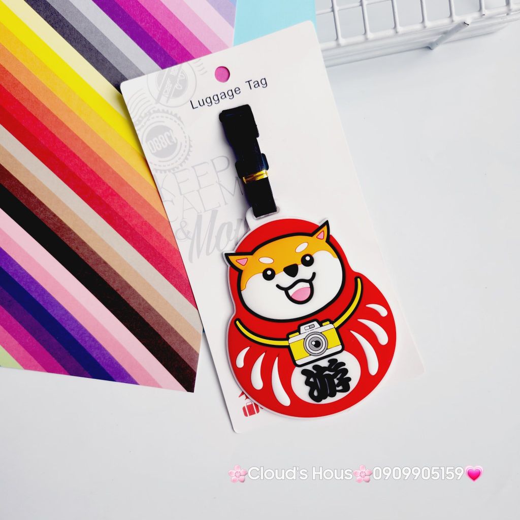 Tag Treo Vali Silicone Luggage Tag Đài Loan