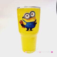 Bình nước giữ nhiệt Minion màu Vàng