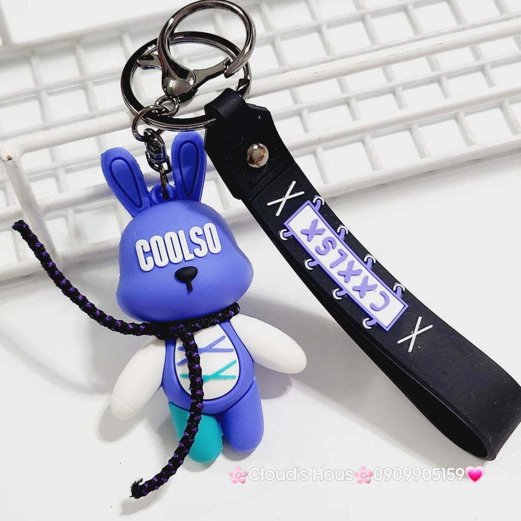 Móc khóa Thỏ ngầu Coolso