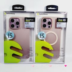 Case Ốp điện thoại iPhone Switcheasy Ultra Slim Nhám Lụa Siêu Mỏng Magsafe 0.35mm 16/Plus/Pro/Promax