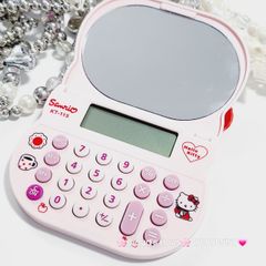 Máy Tính Hello Kitty Kèm Gương KT-115