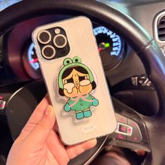 Case Ốp điện thoại iPhone Trong Crytal Magsafe Xanh Mint Pastel Case iPhone 12/13/14/15/16/Pro/Promax